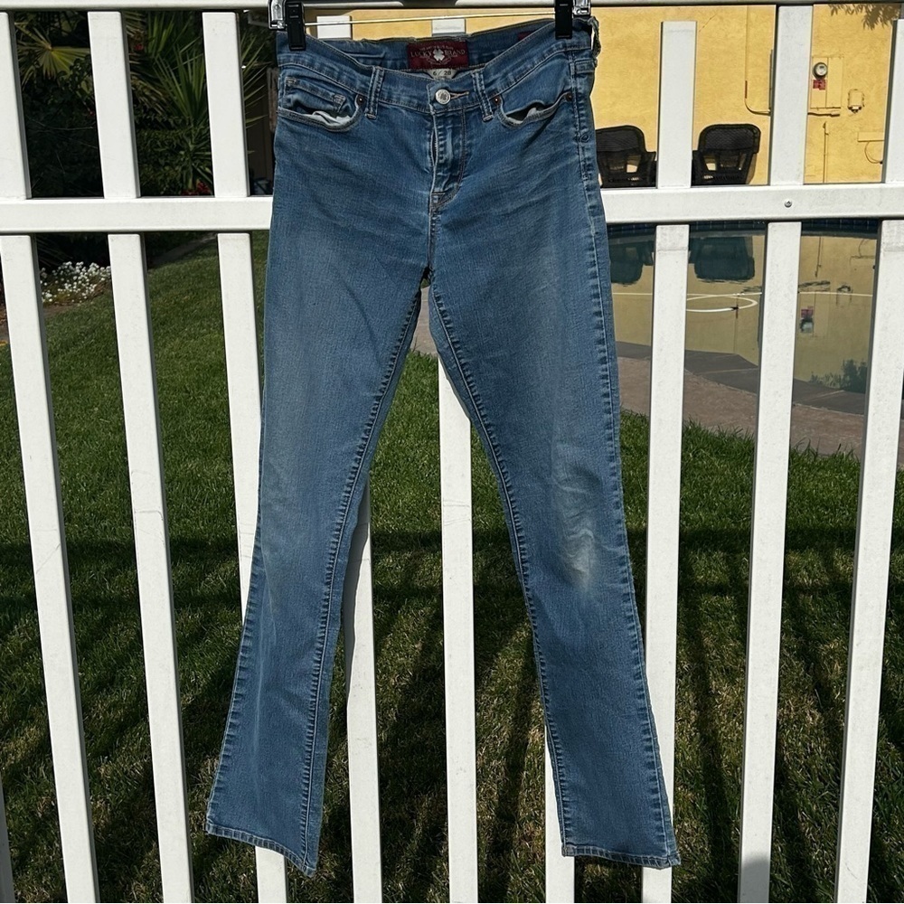 Lucky brand Sofia straight‎ denim jeans